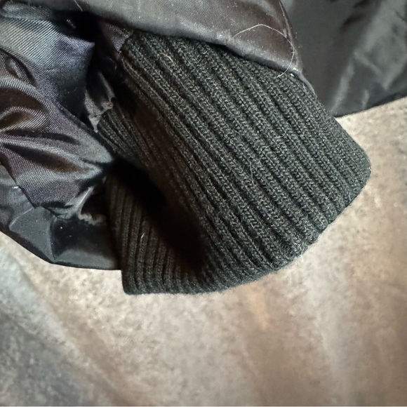 Sam Edelman black Puffer coat with removable faux fur shawl! - Picture 6 of 13